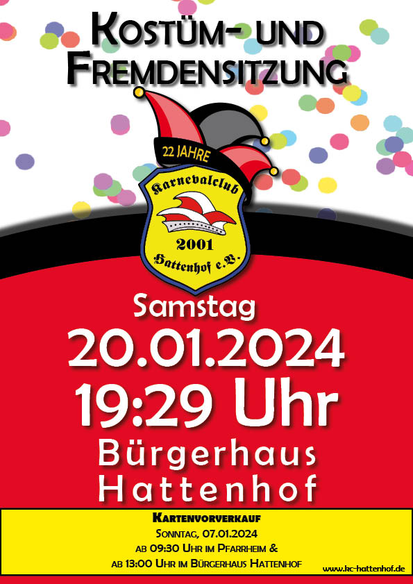 Kartenvorverkauf Fremdensitzung