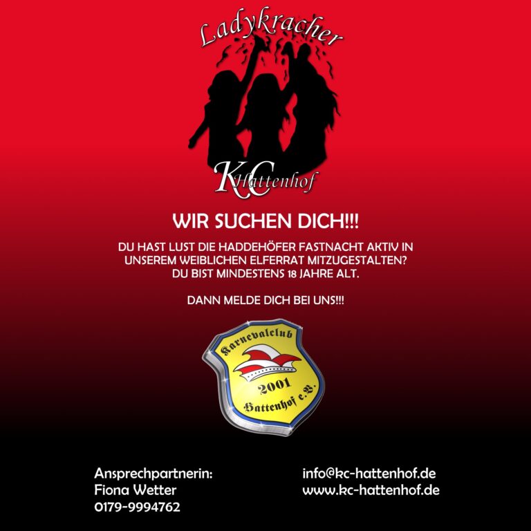 WIR SUCHEN DICH!