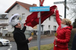 Prinzenstraßeneinweihung – Foto